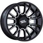 Moto Metal MO810 LEGACY GLOSS BLACK MACHINED