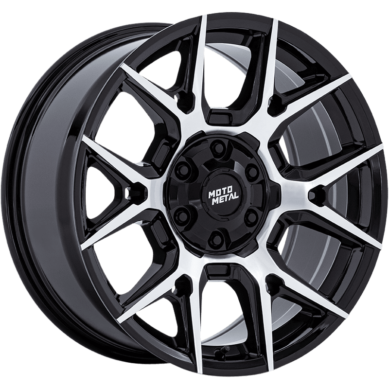 MO813 MASON GLOSS BLACK WITH MACHINED FACE GLOSS BLACK WITH MACHINED FACE