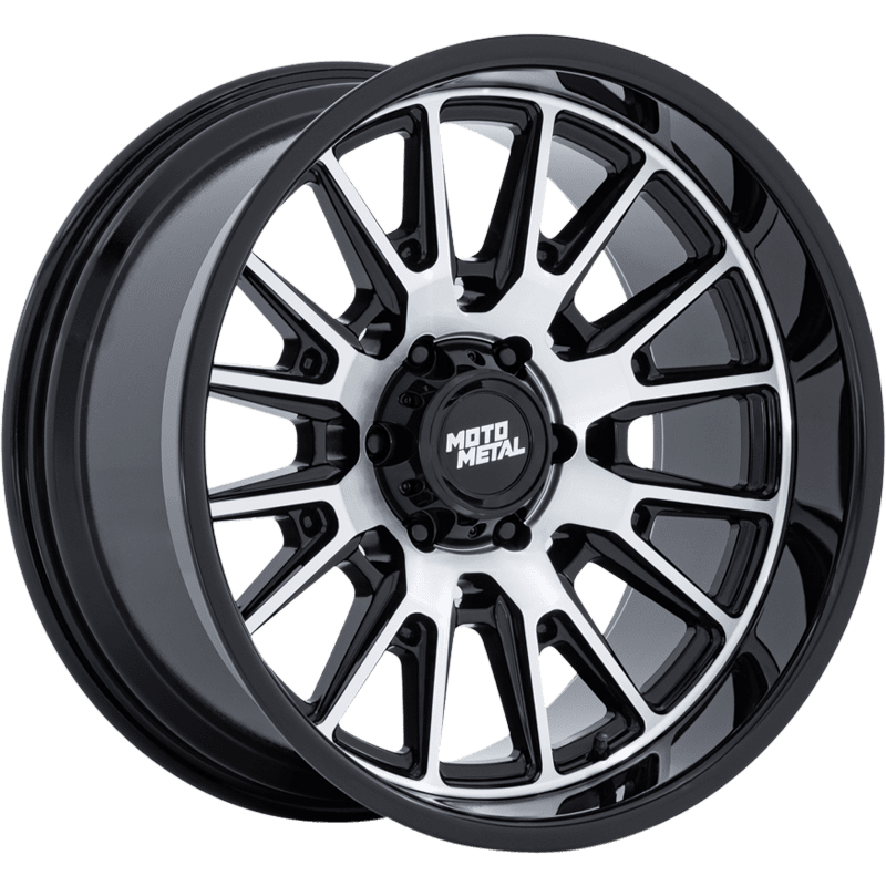 MO814 TEKTON GLOSS BLACK WITH MACHINED FACE GLOSS BLACK WITH MACHINED FACE
