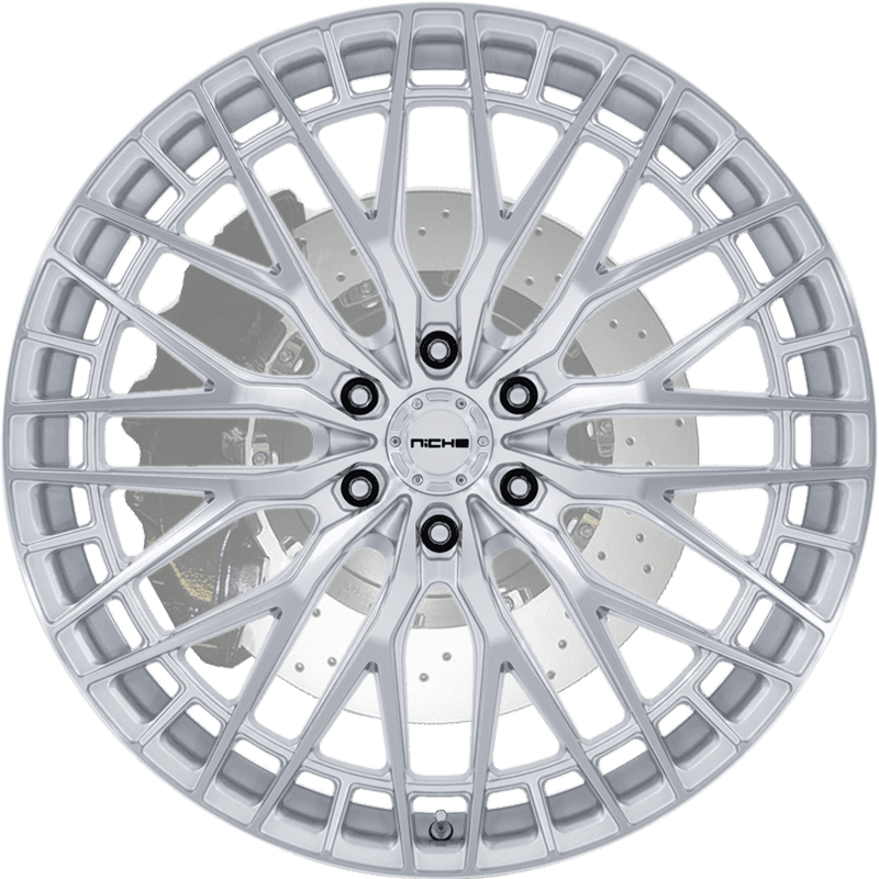 GENOA GLOSS SILVER WITH MACHINED FACE