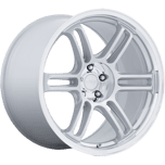 Rotiform RPS MATTE SILVER WITH DIAMOND CUT LIP