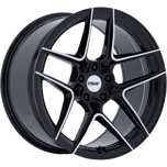 TSW by WheelPros SLIPSTREAM GLOSS BLACK WITH MACHINED FACE