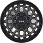 Thunder HD Satin Graphite Black Lip Wheels
