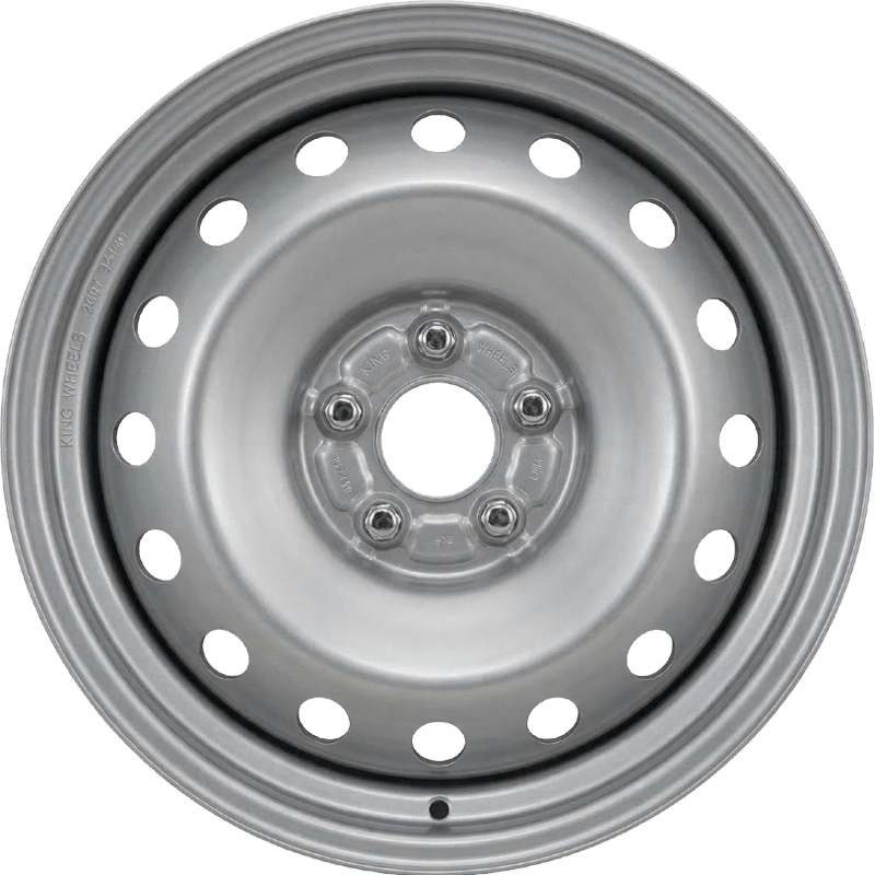 KING WHEELS OE STEEL SILVER
