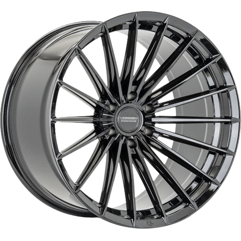 HFX-4 (6-Lug) Gloss Black Gloss Black