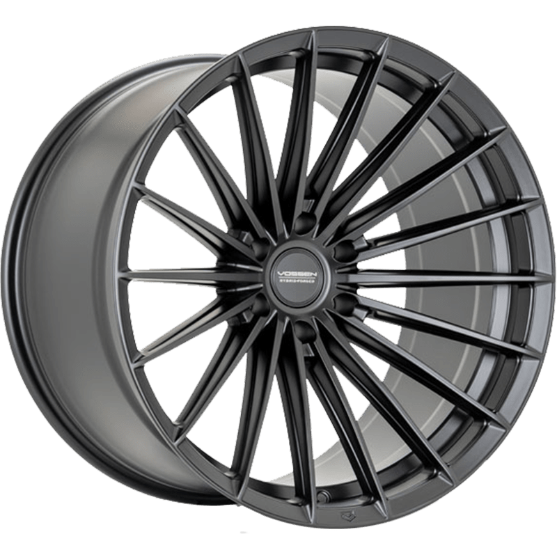 HFX-4 (6-Lug) Satin Black Satin Black