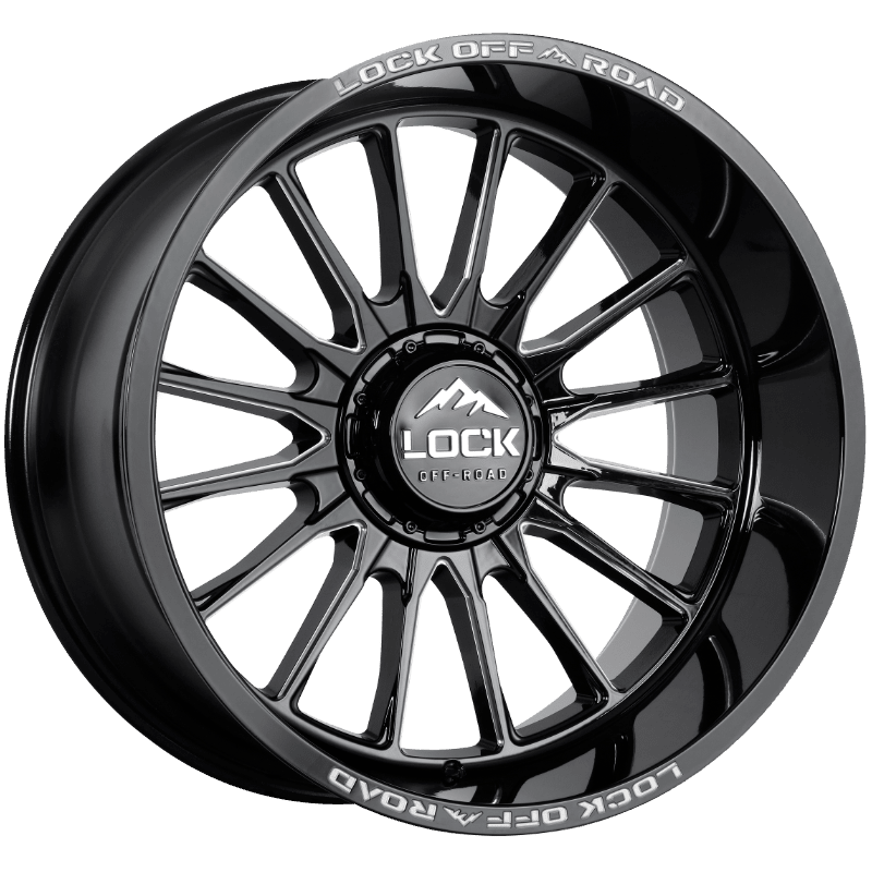 STRIKER Gloss Black Milled Gloss Black Milled