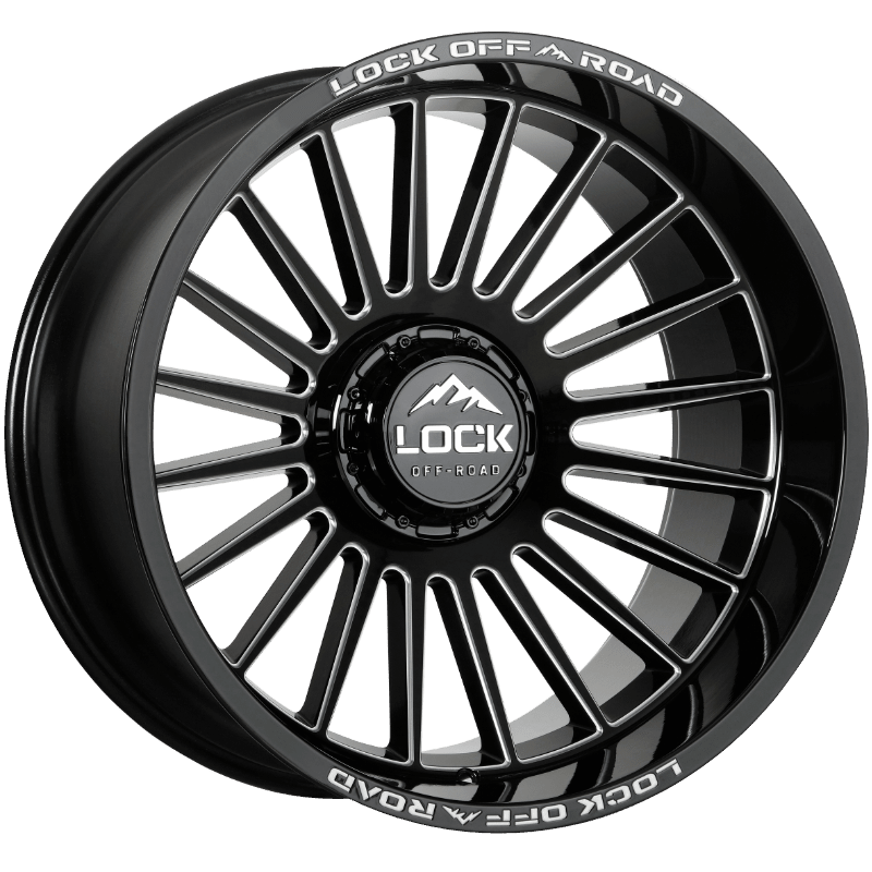 INVASION Gloss Black Milled Gloss Black Milled