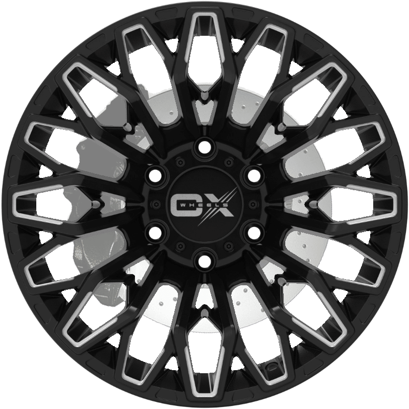 Oxwheels - OX423 - Black Milling