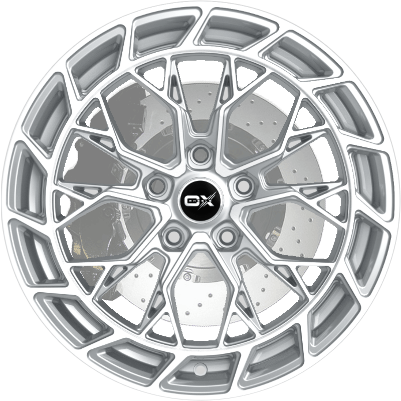 Oxwheels - OX425 - Silver Machine Face