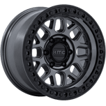 KMC KM549 GRS GLOSS GUNMETAL WITH GLOSS BLACK