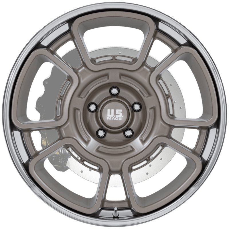 FLAGSTAFF PEWTER WITH CHROME LIP