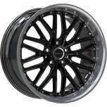 Haste II Black/Stainless Steel Lip