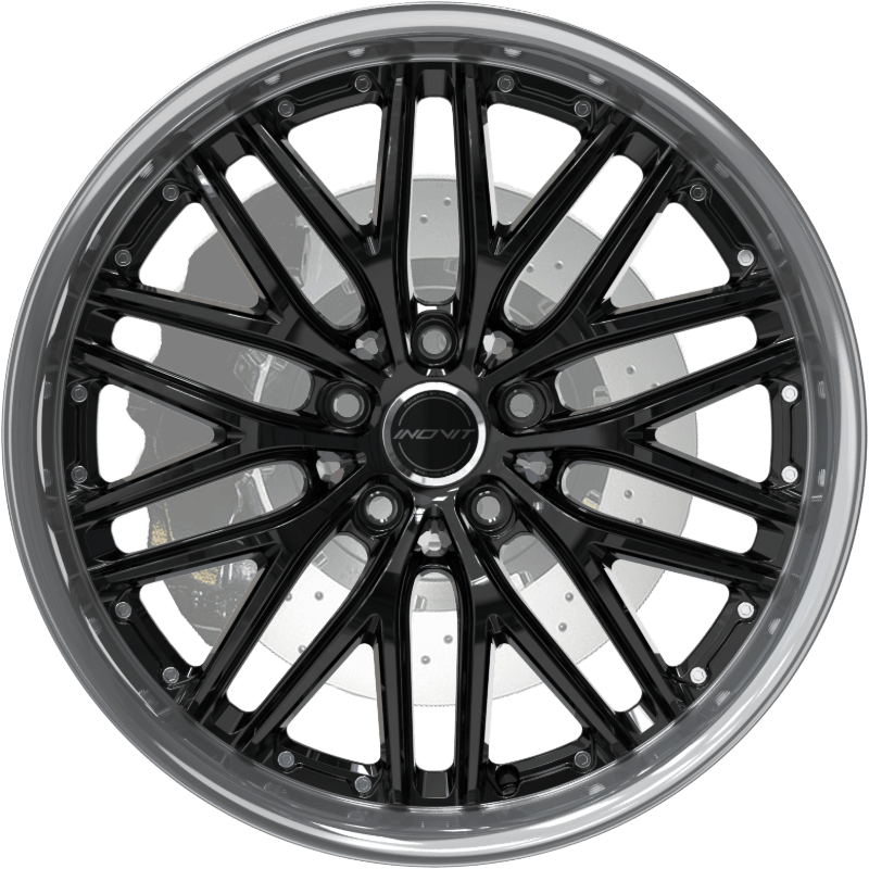 Haste II Black/Stainless Steel Lip
