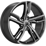 LSA FORGED Black/Machined Face