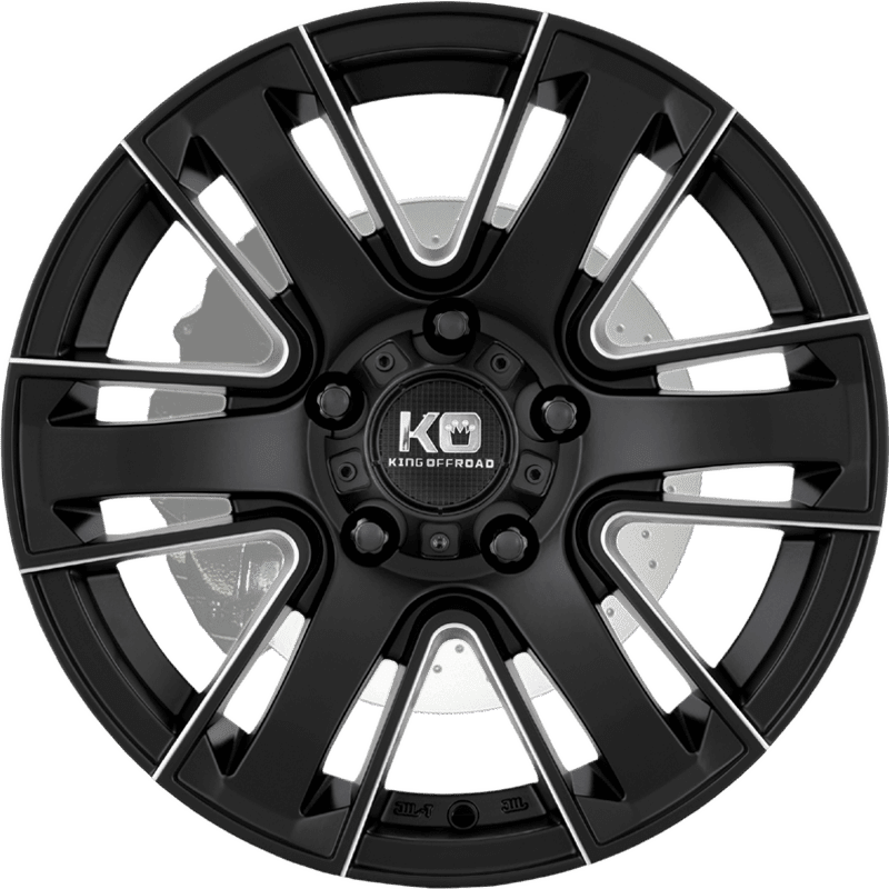 ROK SATIN BLACK MILLED