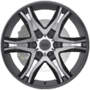 AR893 MAINLINE GLOSS BLACK MACHINED Wheels