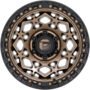 UNIT  BRONZE WITH MATTE BLACK RING Wheels