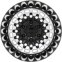 LABYRINTH GLOSS BLACK WITH MACHINED FACE & MILLING Wheels