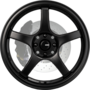 ROCKET Satin Black Wheels
