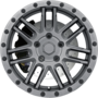 ARCHES MATTE BRUSHED GUNMETAL WITH BLACK BOLTS Wheels