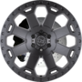 WARLORD MATTE GUNMETAL Wheels