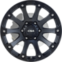 Bullet Satin Black Wheels