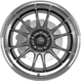 Hypergram Metallic Carbon Machined Lip Wheels