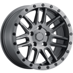 Black Rhino ARCHES MATTE BRUSHED GUNMETAL WITH BLACK BOLTS