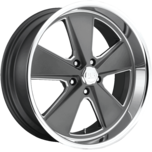 US Mags ROADSTER MATTE GUN METAL MACHINED