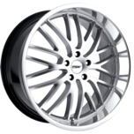 TSW by WheelPros SNETTERTON HYPER SILVER W/ MIRROR CUT LIP