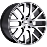 TSW by WheelPros DONINGTON GUNMETAL MIRROR CUT FACE