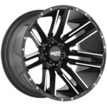 Moto Metal MO978 RAZOR Satin Black Machined