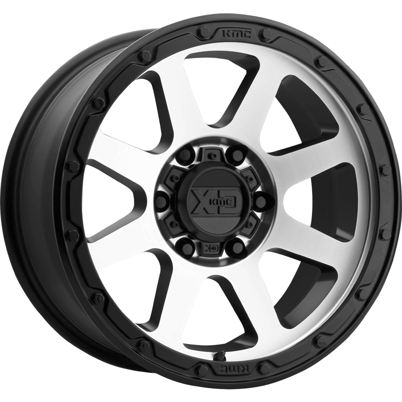 XD134 ADDICT 2 Matte Black Machined Face Matte Black Machined Face