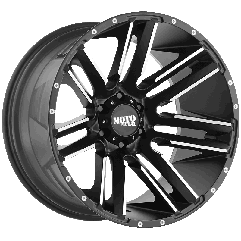 MO978 RAZOR Satin Black Machined Satin Black Machined