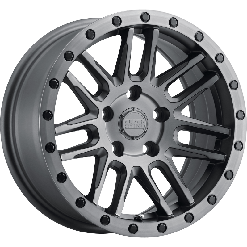 ARCHES MATTE BRUSHED GUNMETAL WITH BLACK BOLTS MATTE BRUSHED GUNMETAL WITH BLACK BOLTS