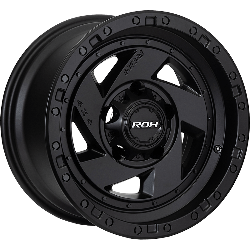 ROH Wheels - VULCAN MATTE BLACK | MATTE BLACK