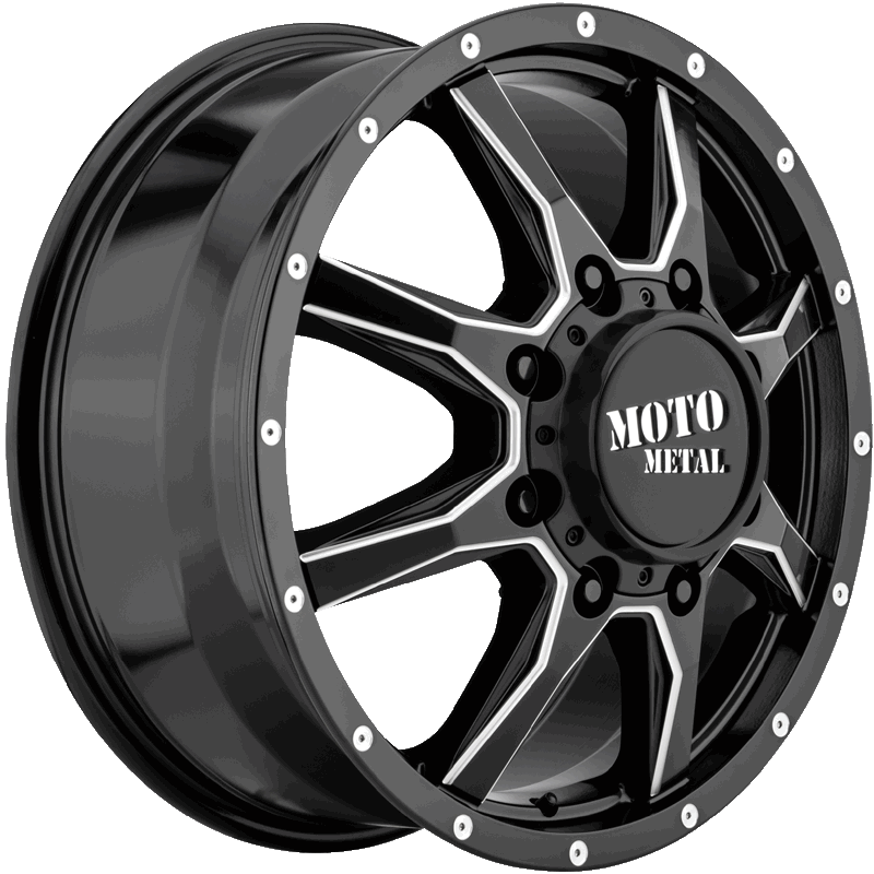 MO995 Satin Black Milled - Front Satin Black Milled - Front