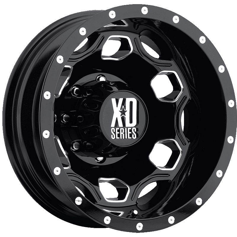 XD815 BATALLION Gloss Black With Milled Accents Gloss Black With Milled Accents