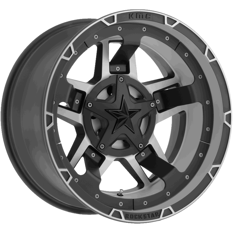 XD827 ROCKSTAR III Matte Black Machined Matte Black Machined