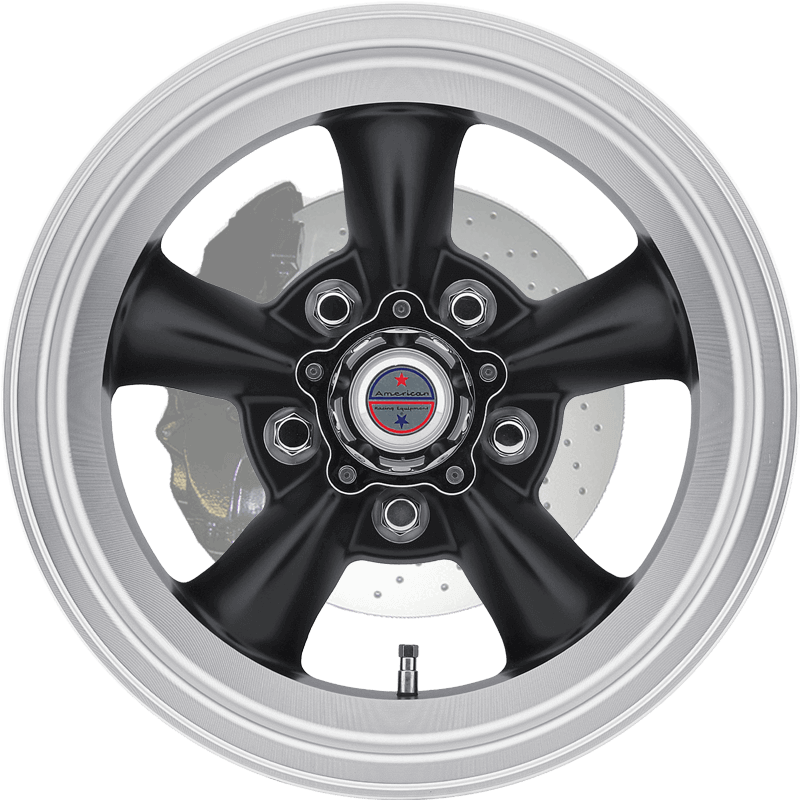 TORQ THRUST D SATIN BLACK W/MACHINED LIP