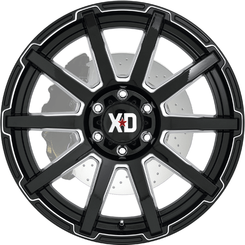 XD847 OUTBREAK Gloss Black Milled