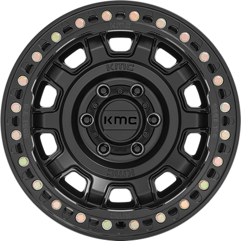 KMC KM236 TANK BEADLOCK SATIN BLACK
