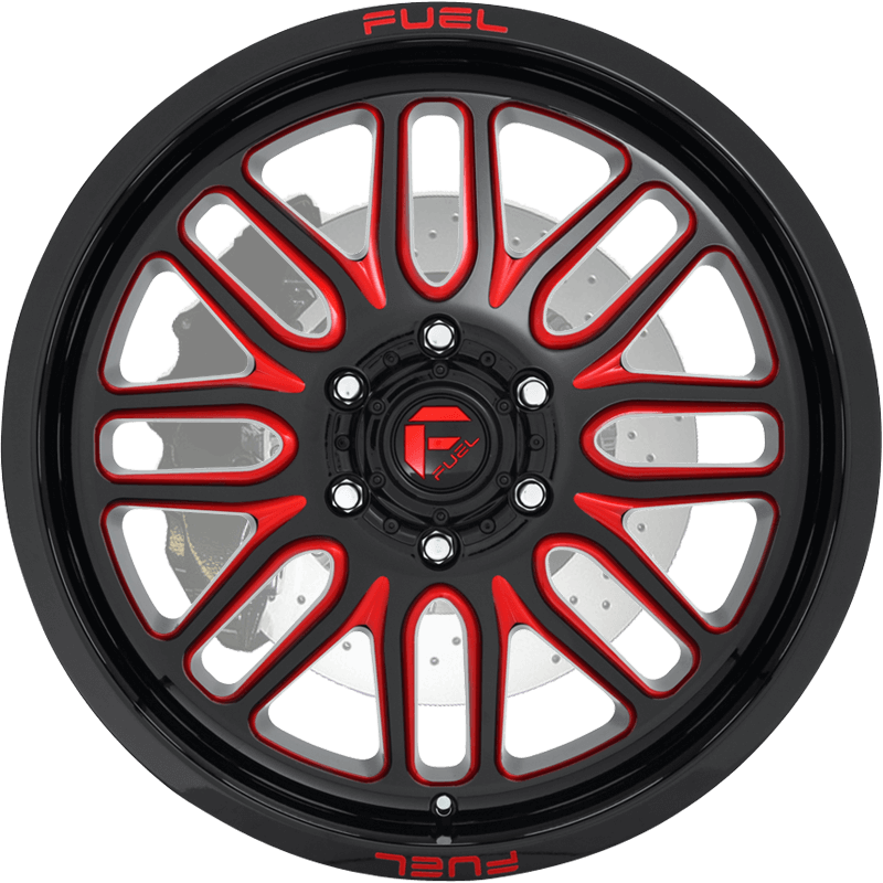 IGNITE GLOSS BLACK RED TINTED CLEAR