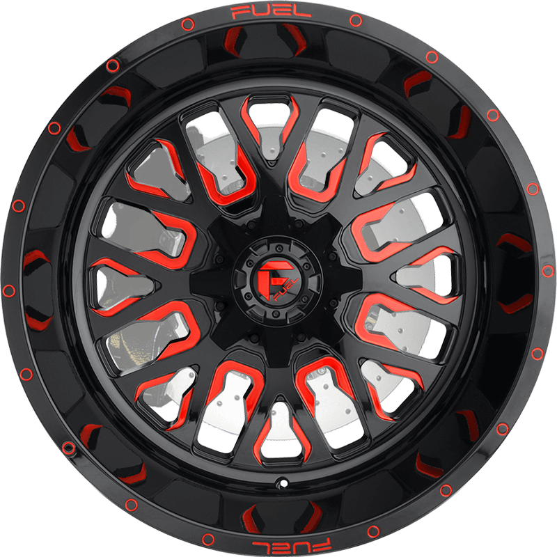 STROKE GLOSS BLACK RED TINTED CLEAR