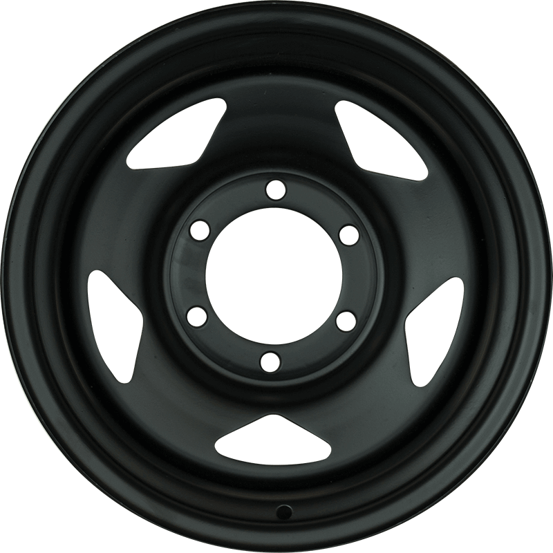Steel Trac Matt Black