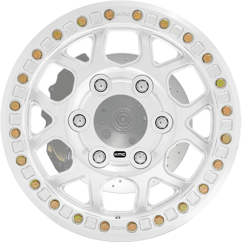 KMC KM444 BEADLOCK RAW MACHINED