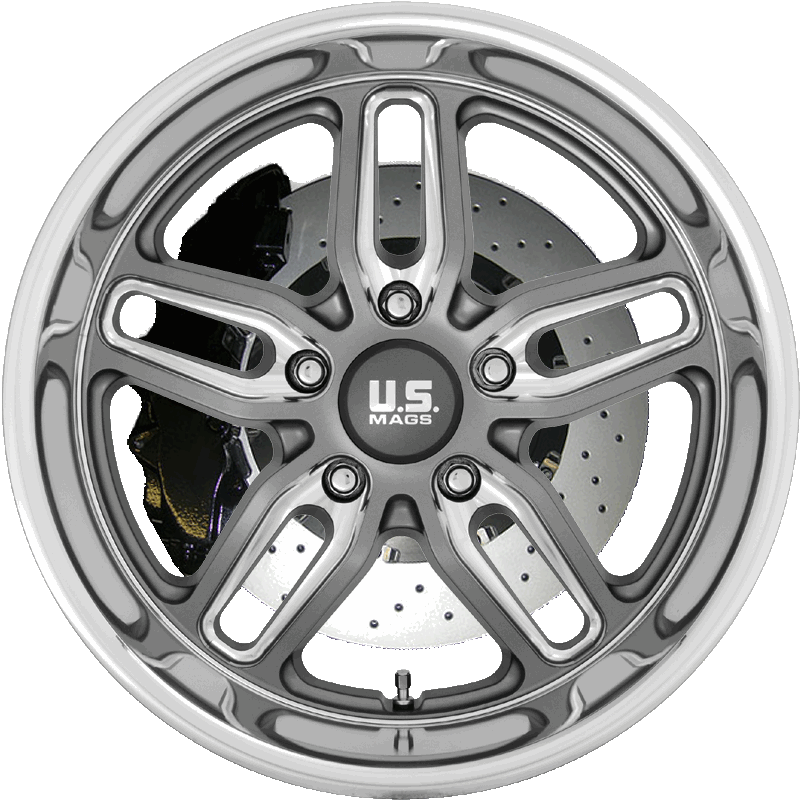 CTEN MATTE GUN METAL MILLED