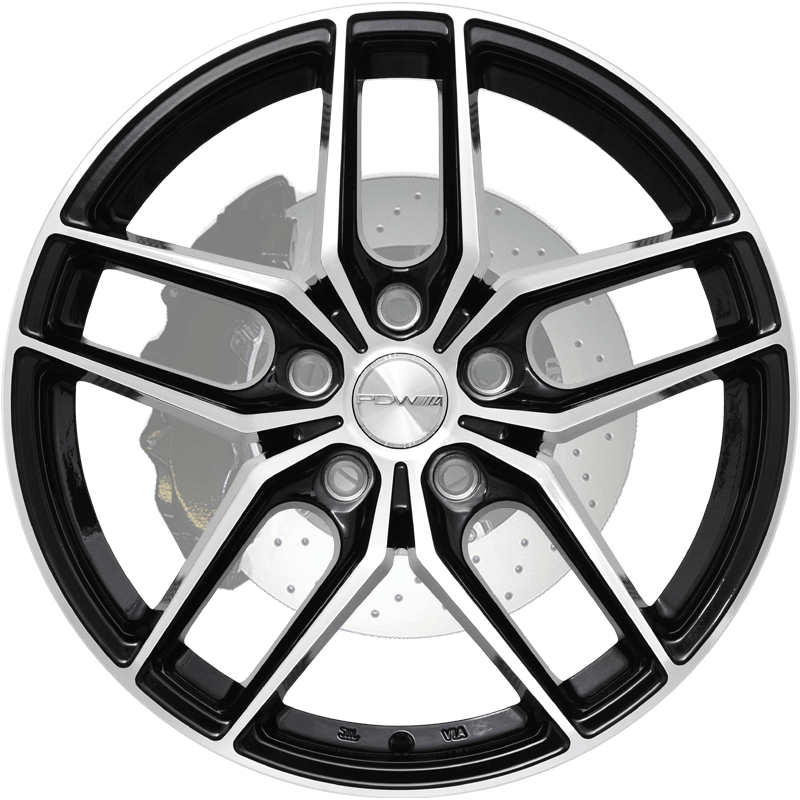 ROTARY Black Machined