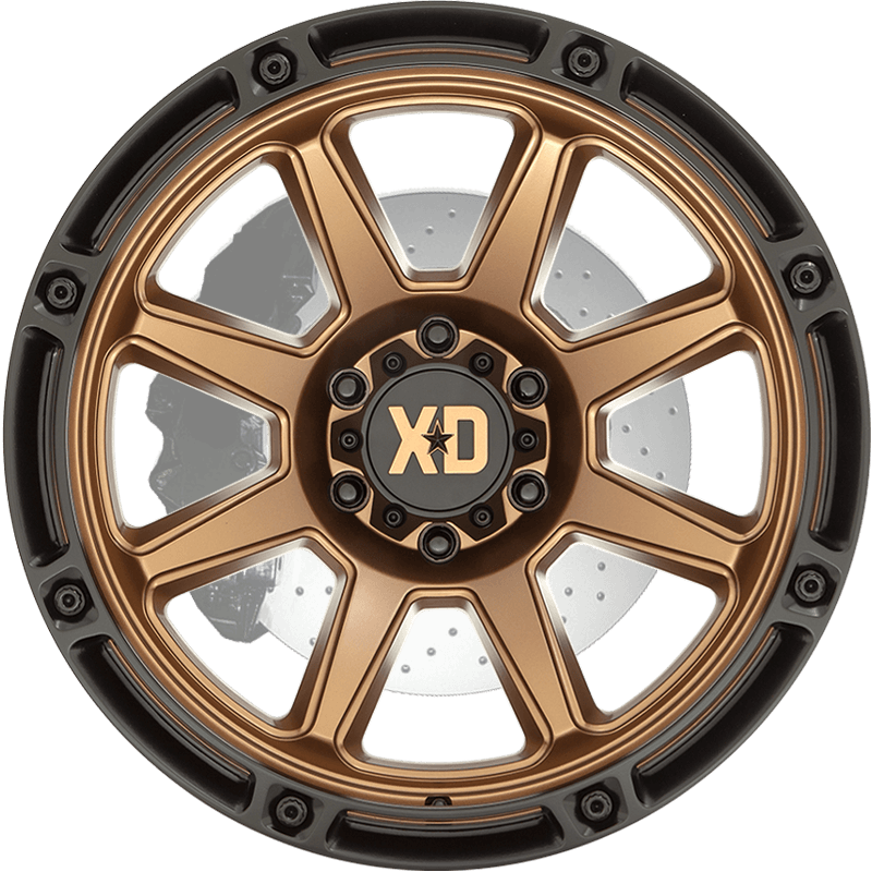 XD863 Matte Bronze With Black Lip